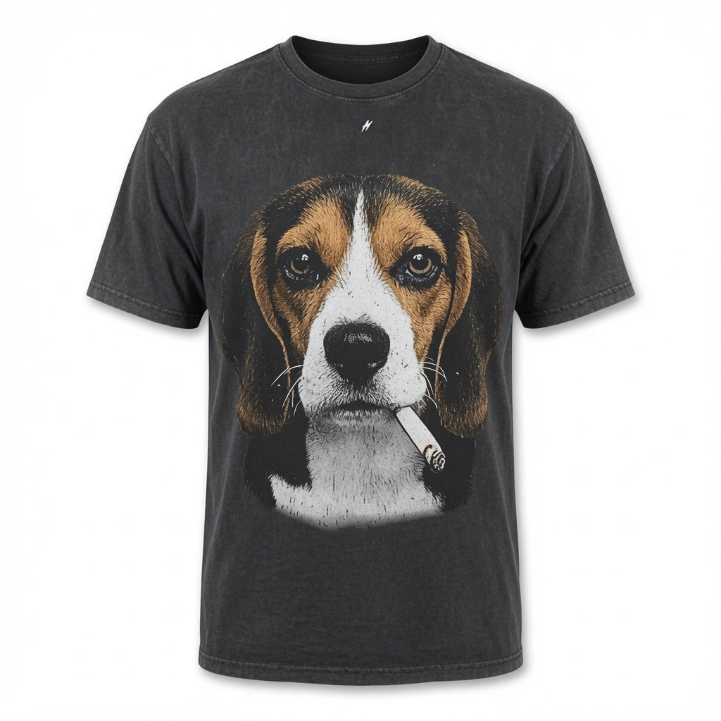 Funny Dog Smoking Tee